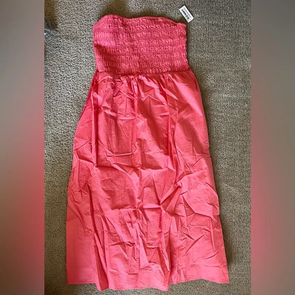 old navy red rose dress The Occasion by Old Navy Satin V-Neck Maxi Dress